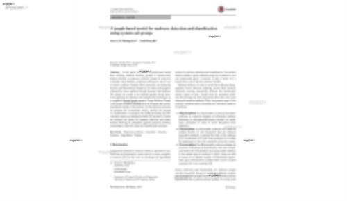 A graph-based model for malware detection and classification using system-call groups